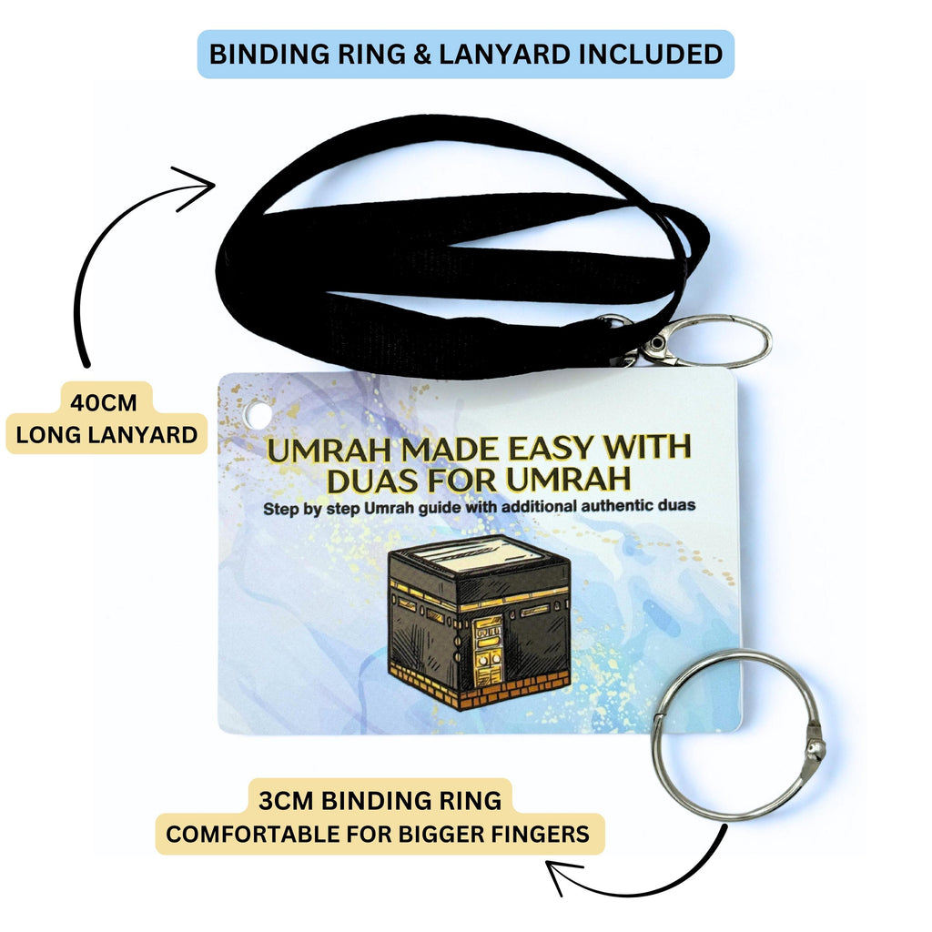 Umrah Cards with Lanyard