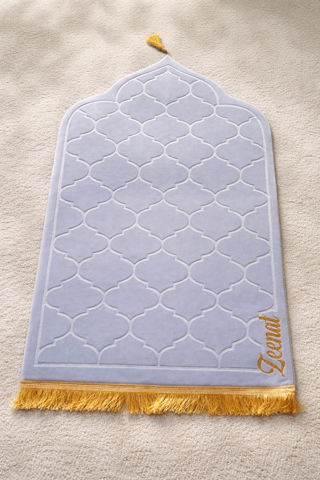 Personalised Prayer Mat - Super Soft Padded Prayer Mat