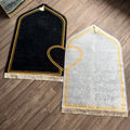 Couple Prayer Mat Set with Heart Design