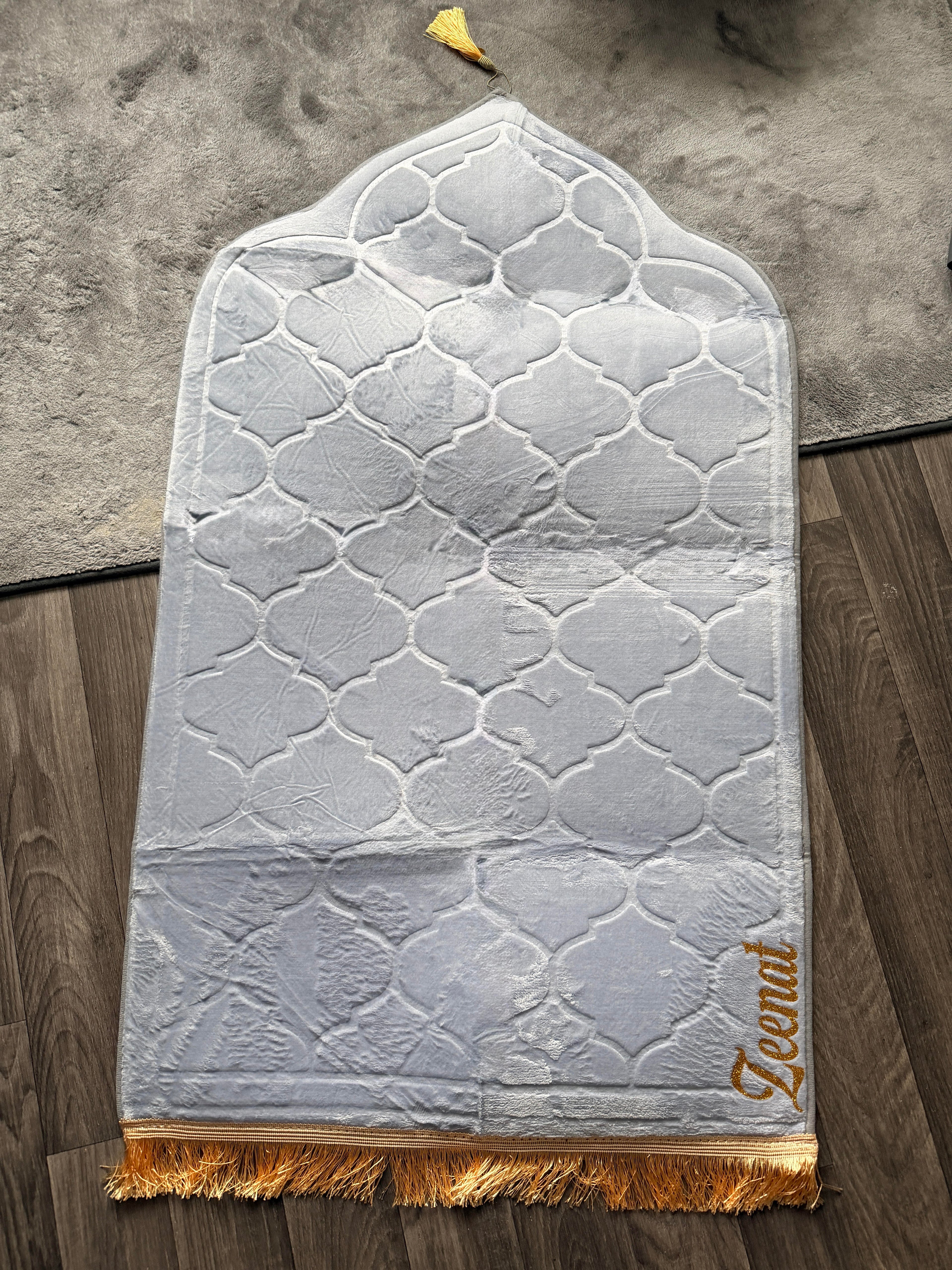 Personalised Prayer Mat - Super Soft Padded Prayer Mat