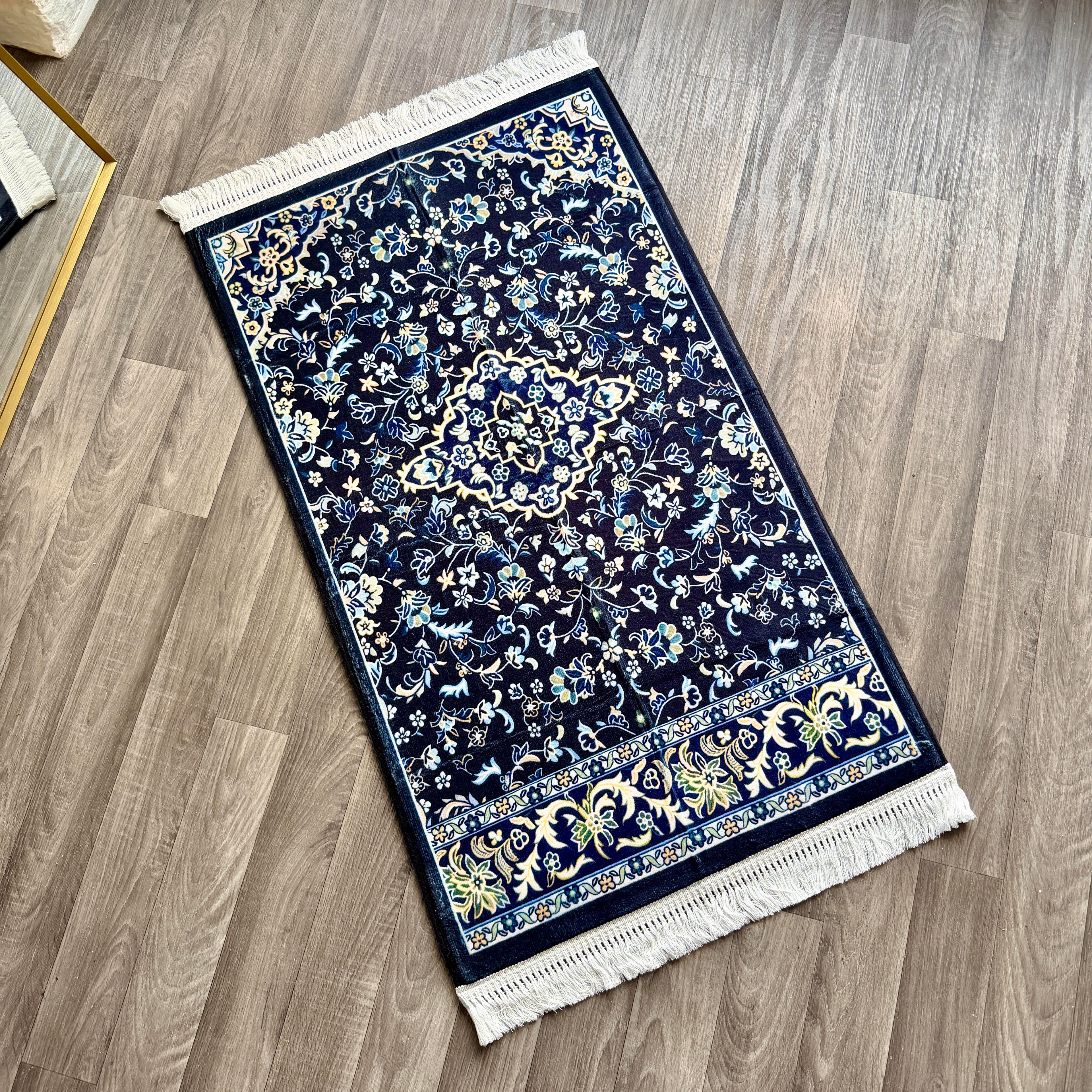Prayer Mat | Salah Mat | Rawdah Design | Sajadah | Cushioned | Islamic Gift | Eid | Ramadan | Umrah Gift | Luxury and Premium