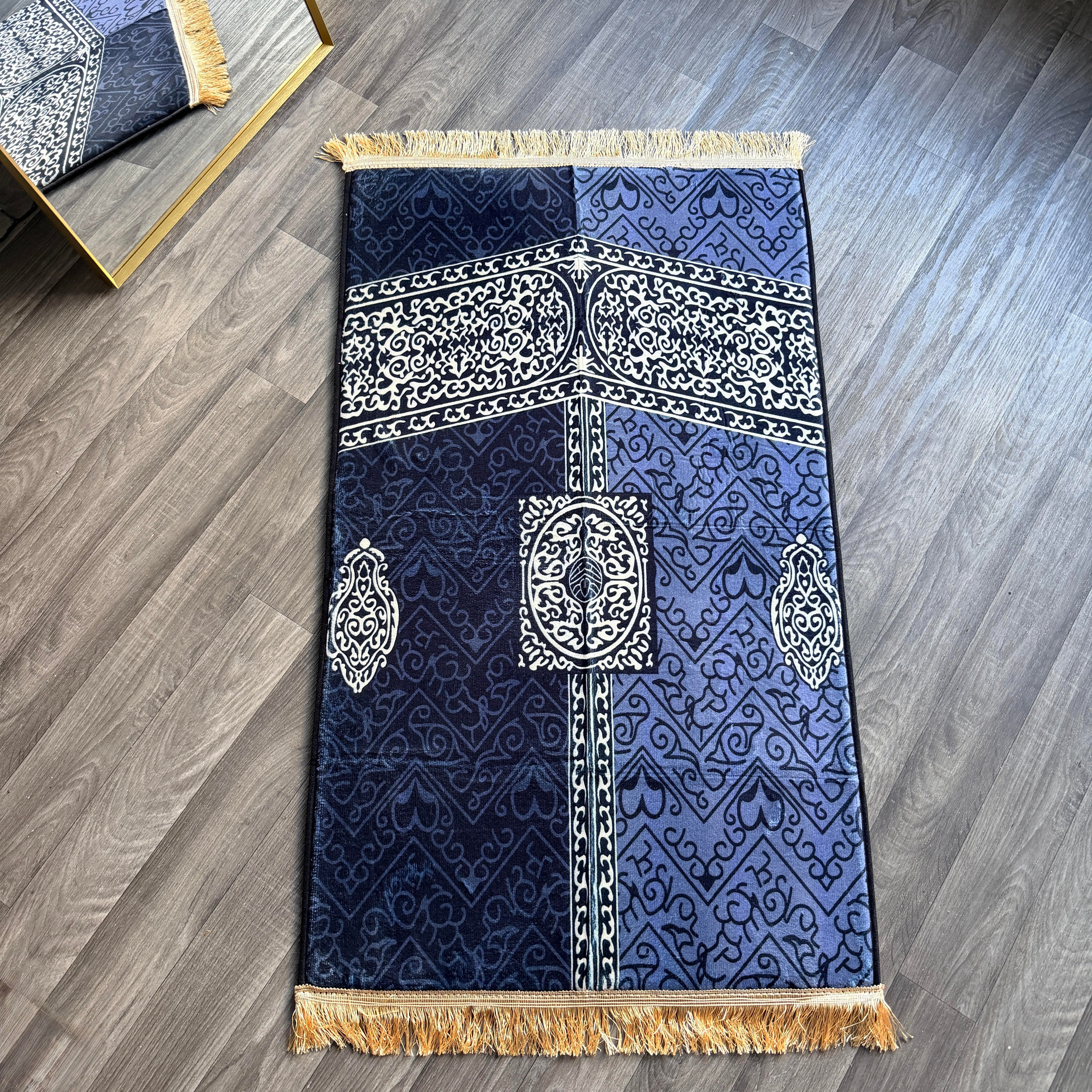 Printed Thick Prayer Mats padded with Foam Muslim Wedding Gift Islamic Prayer Rug Prayer Blanket Janamaz Musallah Salah Mat